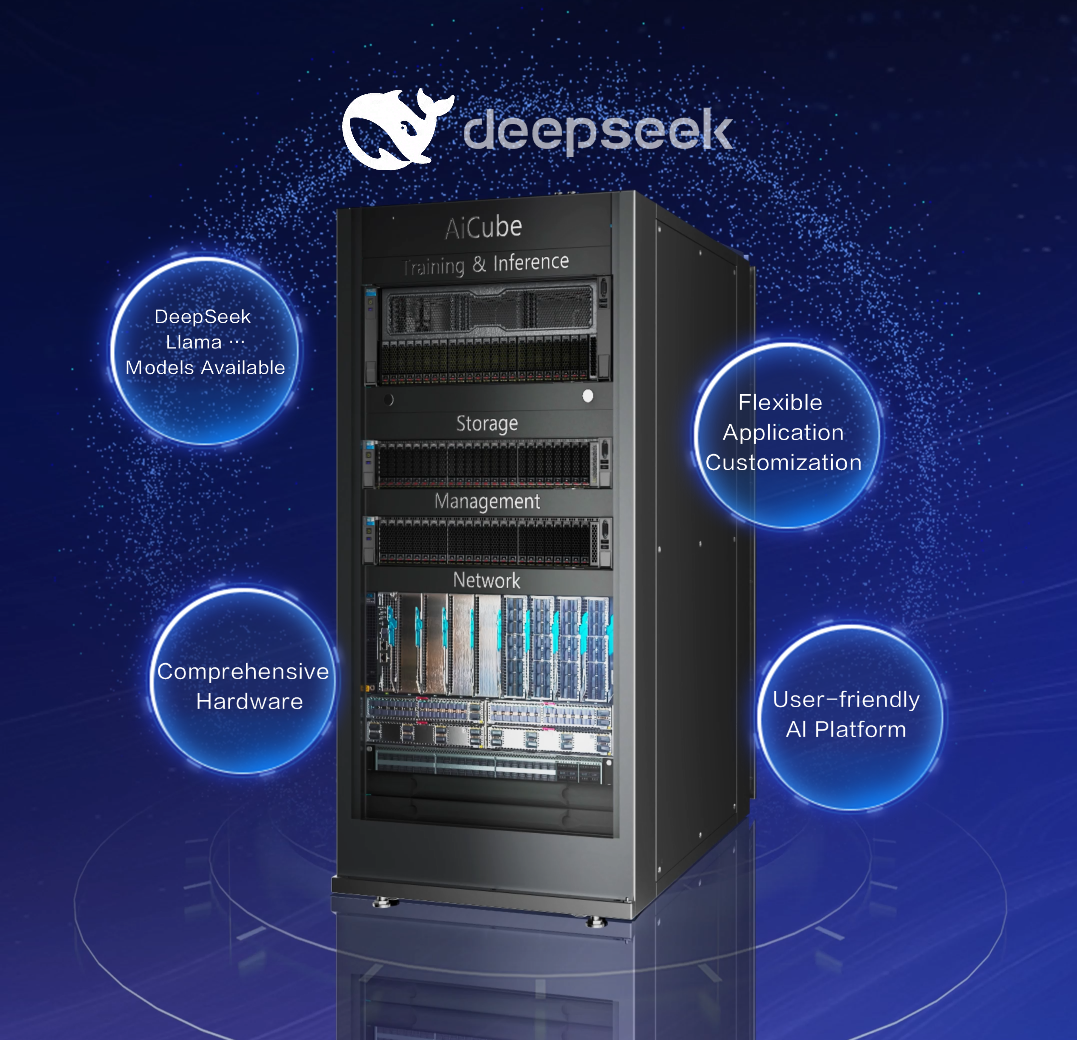 ZTE releases DeepSeek AiCube to accelerate the commercial